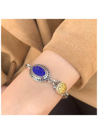 سوار "سعادة" بفص أزرق من الفضة عيار 925 للنساء - pzsku/Z97E553F5B5202B43AE23Z/45/1741261118/e944bfef-6edc-41f5-bb6c-e962097c34d0