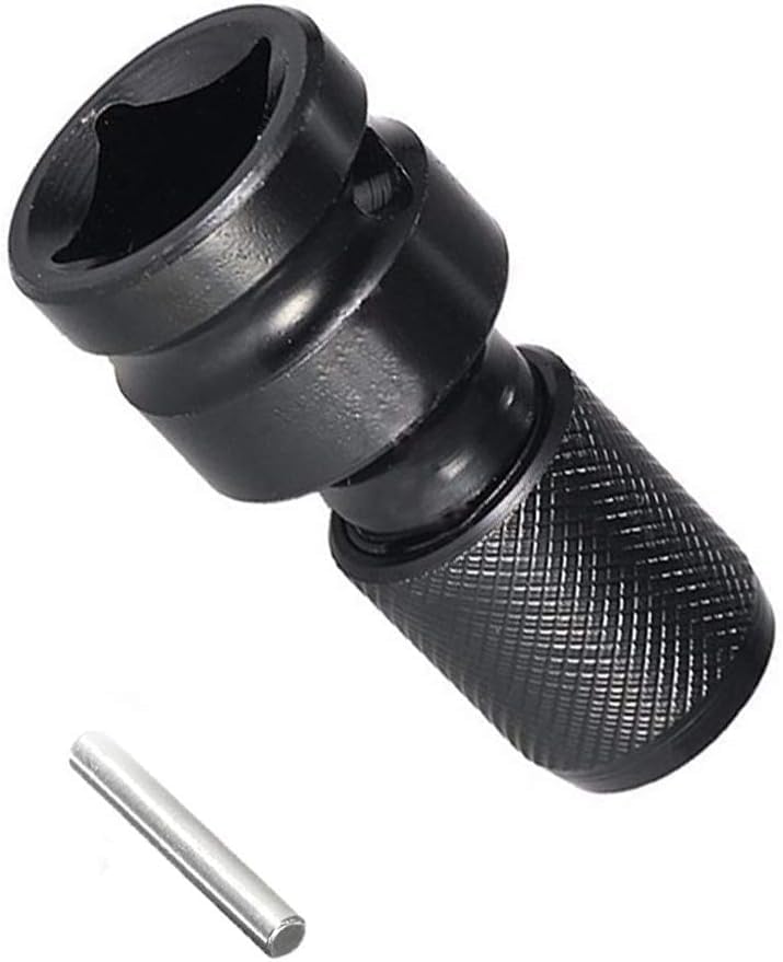 AS TOOLS SHOP 12 Ratchet Socket Adapter Set Impact Wrench Adapter 12 Inch Square to 14 Inch Hex Female Drill Chuck Converter Socket Adapter - Image 1