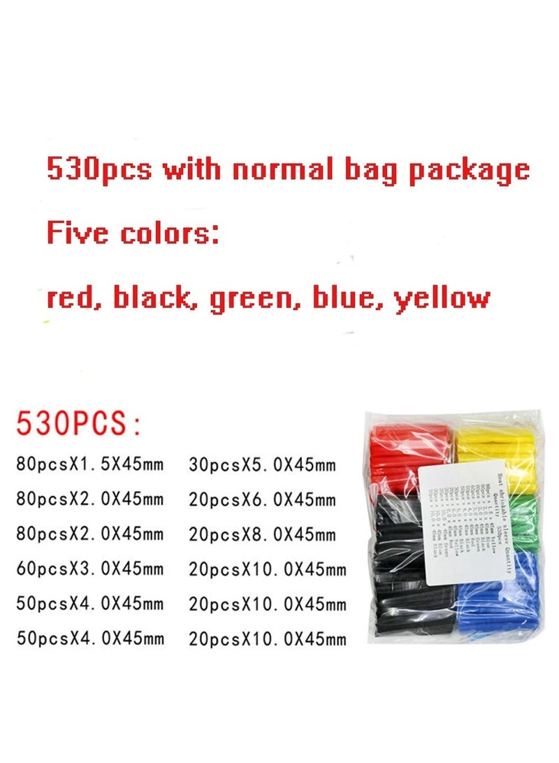 Mini Heat Gun with 530pcs Heat Shrink Tubes – Hot Air Gun for Epoxy Resin & Crafts - Image 2