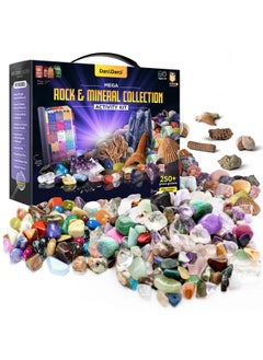 Rock Collection For Kids. Includes 250+ Bulk Rocks, Gemstones & Crystals + Genuine Fossils And Minerals - 2 Lbs. - Geology Science Stem Toys, Gifts For Boys & Girls Ages 6+. Earth Science Activity - pzsku/Z97E56B5FD2D06D02CF66Z/45/_/1722596279/37c81f9f-3f1d-4262-95ce-78e6907cdbfb