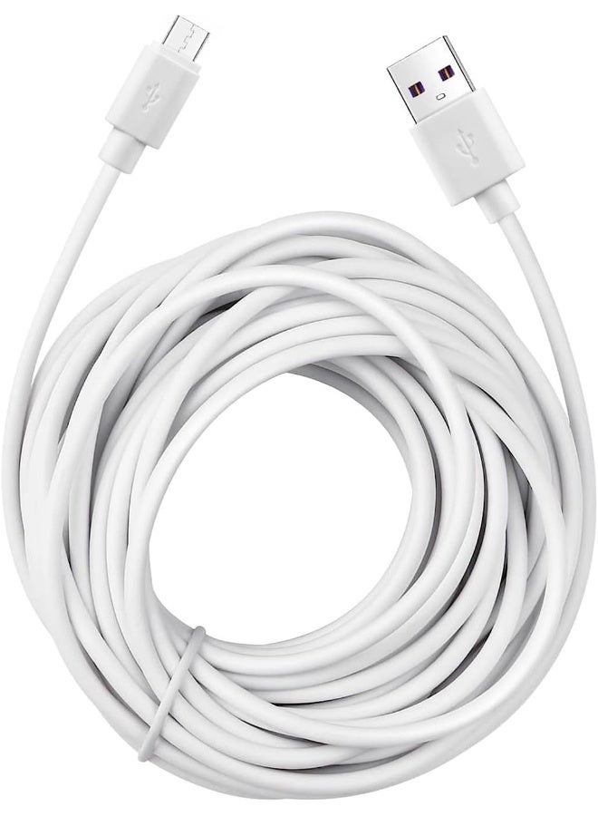 Smays كابل شاحن SMAYS بديل لمراقب الأطفال من موتورولا/أوولت/إنفانت أوبتيكس، كابل شحن Micro USB بطول 13 قدم - Image 4