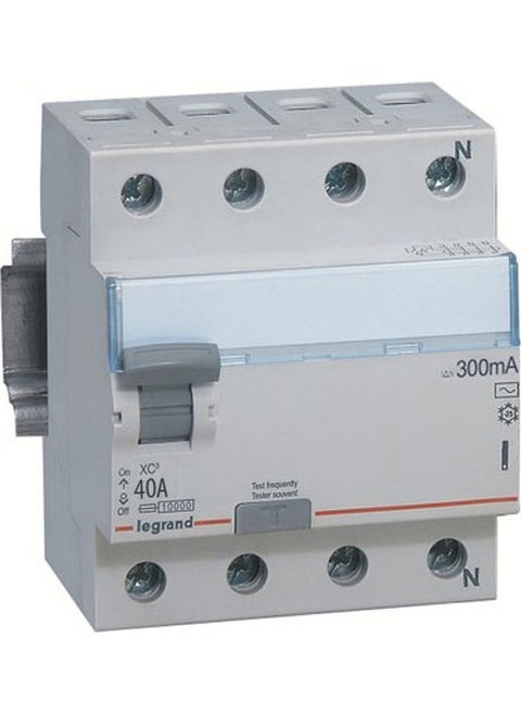 Ac Type 4X40A 300 mA Residual Current Protection Switch