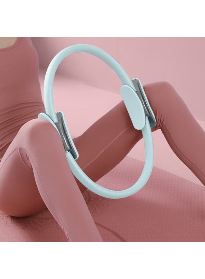 Dweck Duweike Pilates Resistance Ring, Elastic Body-shaping Fitness Ring, Middle-aged And Elderly Thigh Inner Measurement, Limb Resistance Training Aid, Blue - Image 2