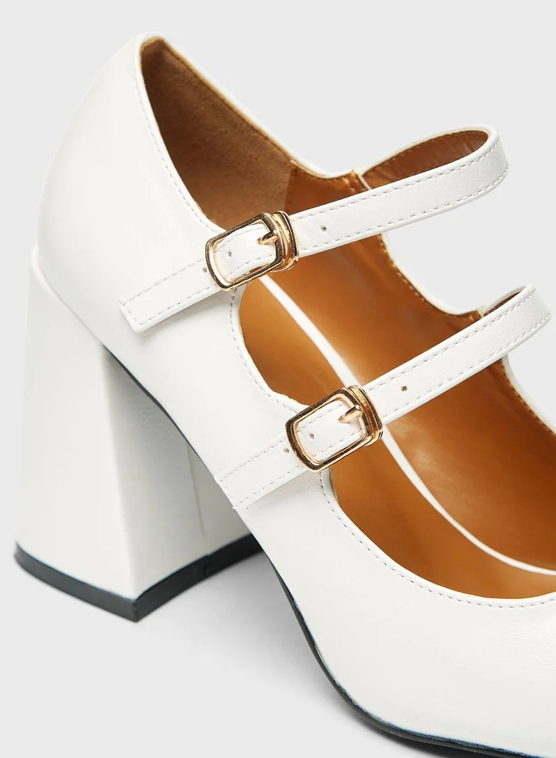shoexpress Square Toe Pumps