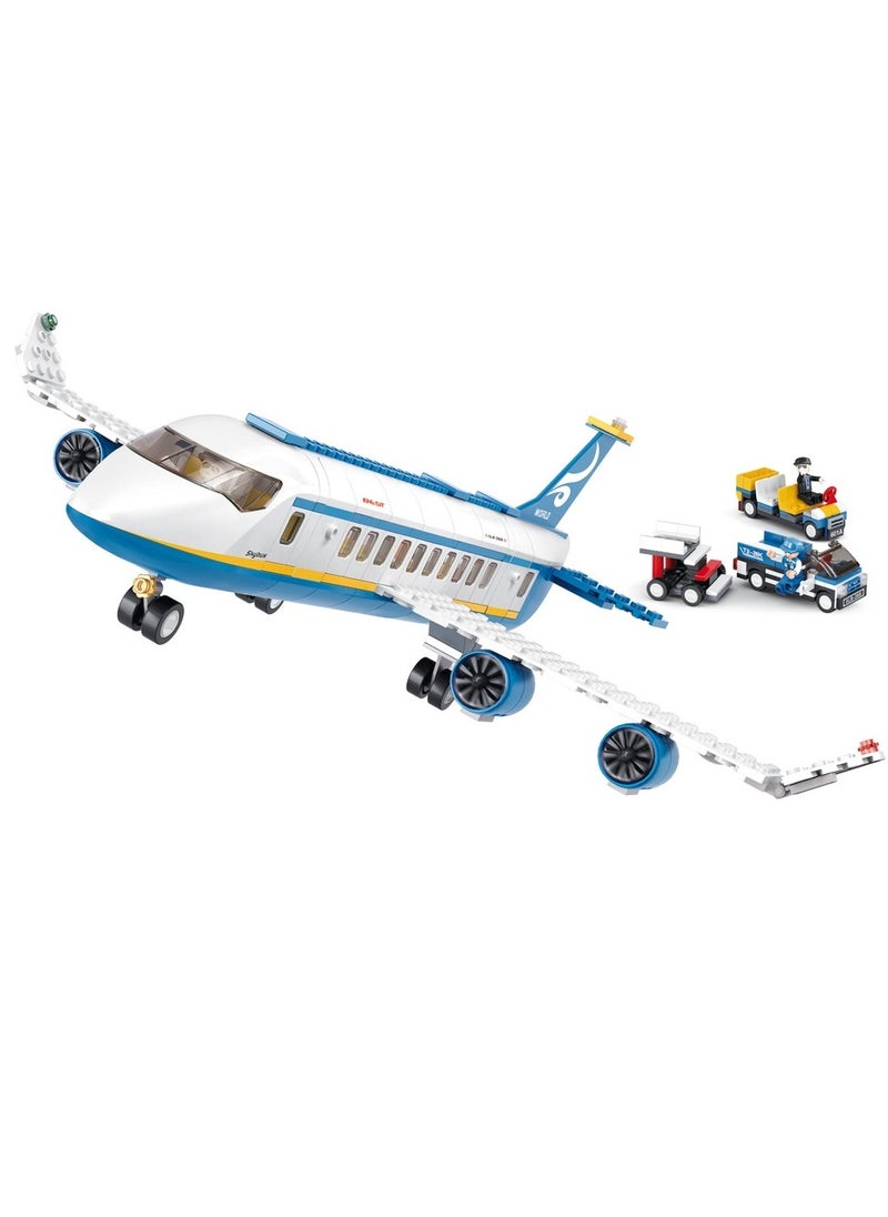 Sluban - Sluban Plane Building Blocks 463 Pieces - B0366 - Image 1