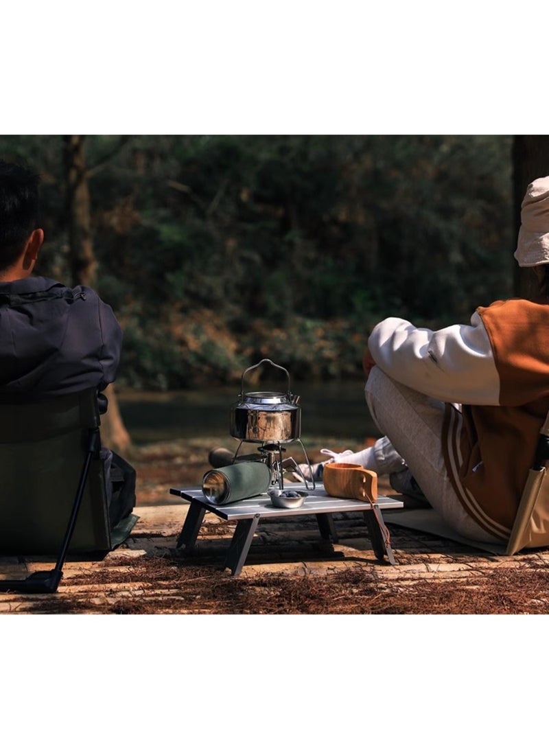 Outdoor Portable Lightweight Camping Mini Folding Table Aluminum Alloy Easy-clean Picnic Beach Compact Table With Carry Bag - Image 4
