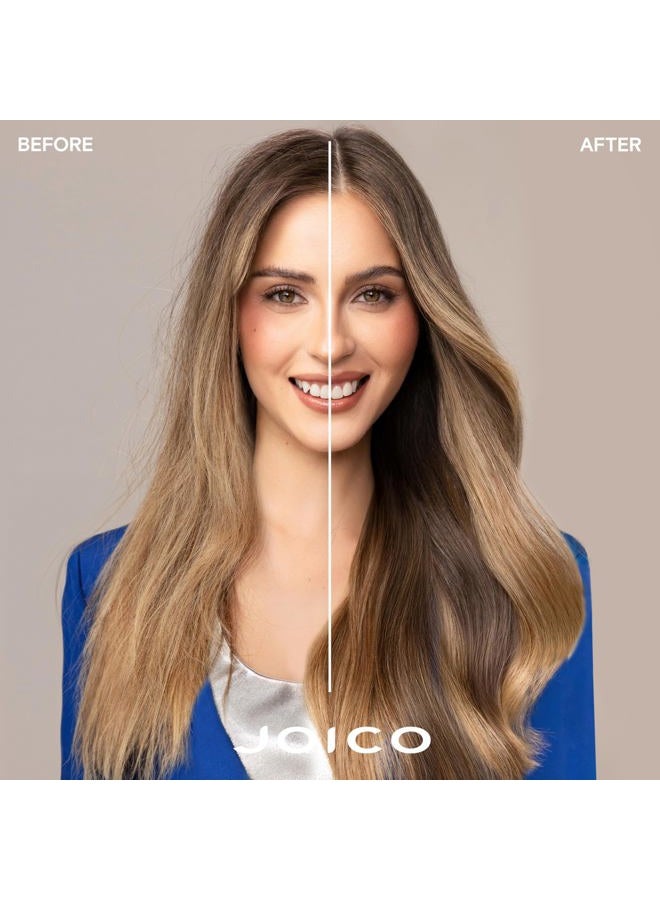 JOICO Color Balance Blue Shampoo | For Lightened Brown Hair | Eliminate Brassy Orange Tones | Boost Color Vibrancy & Shine | UV Protection | With Rosehip Oil & Green Tea Extract | 10.1 Fl Oz - Image 2