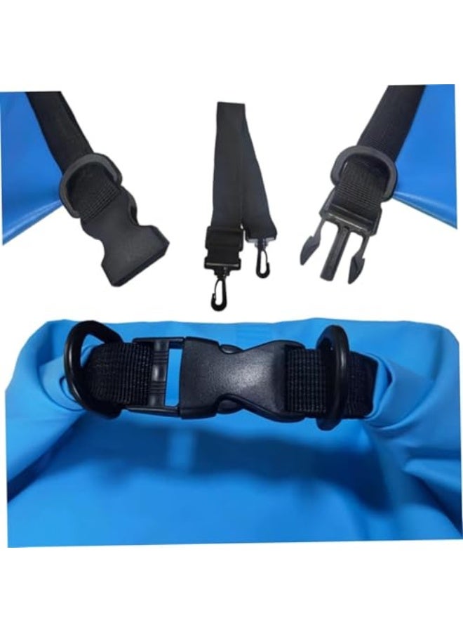 أوشن باك حقيبة جافة مقاومة للماء، حقيبة ظهر جافة مقاومة للماء سعة 20 لتر للنساء والرجال، حقيبة ظهر جافة عائمة، حقيبة قابلة للطي تحافظ على المعدات جافة أثناء التجديف، والتجديف، وركوب القوارب، والسباحة، والتخييم، والمشي لمسافات طويلة، والشاطئ. - Image 5