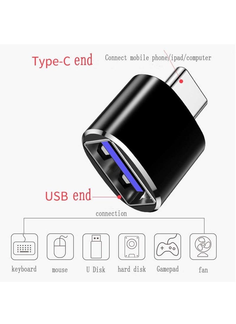 RATSAW - USB C to USB Adapter Type c to USB adapter Thunderbolt 3 to USB 3.0 Adapter Compatible with cellphone and iPad and Computer Ntebook Laptop and more Type C devices - Image 1
