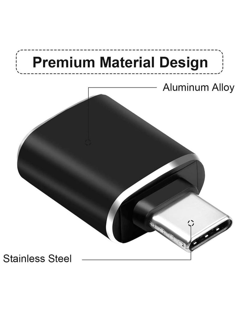 RATSAW - USB C to USB Adapter Type c to USB adapter Thunderbolt 3 to USB 3.0 Adapter Compatible with cellphone and iPad and Computer Ntebook Laptop and more Type C devices - Image 1