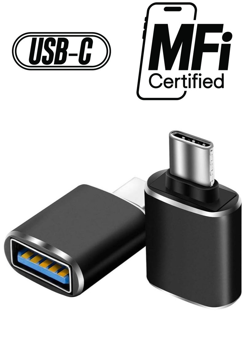 RATSAW - USB C to USB Adapter Type c to USB adapter Thunderbolt 3 to USB 3.0 Adapter Compatible with cellphone and iPad and Computer Ntebook Laptop and more Type C devices - Image 1