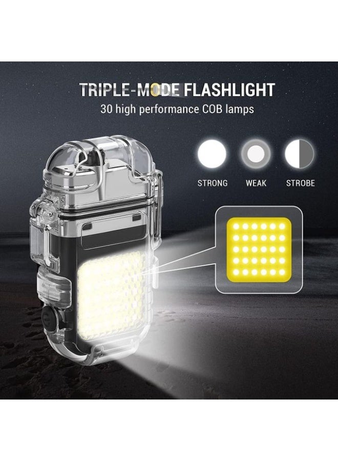 Waterproof Safari Lighter with Flashlight - Image 3