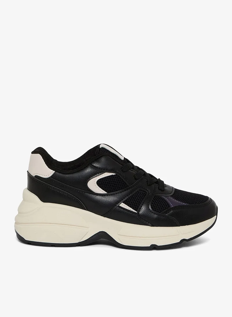 Geoomnii BLACK GEOOMNII All-Day Comfort with Sports Shoes for Women – Breathable Mesh, Cushioned Insole, Lightweight Feel, Non-Slip Grip, Flexible Fit for Women | Best Price UAE