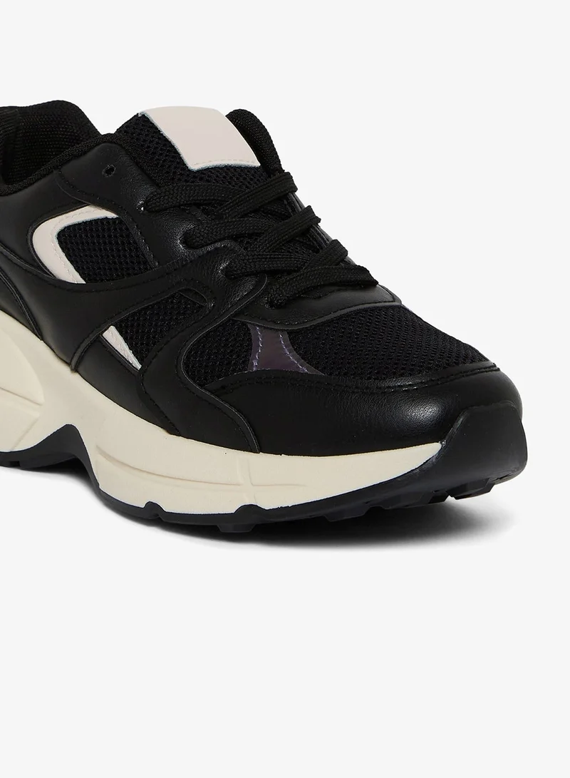 Geoomnii BLACK GEOOMNII All-Day Comfort with Sports Shoes for Women – Breathable Mesh, Cushioned Insole, Lightweight Feel, Non-Slip Grip, Flexible Fit for Women | Best Price UAE