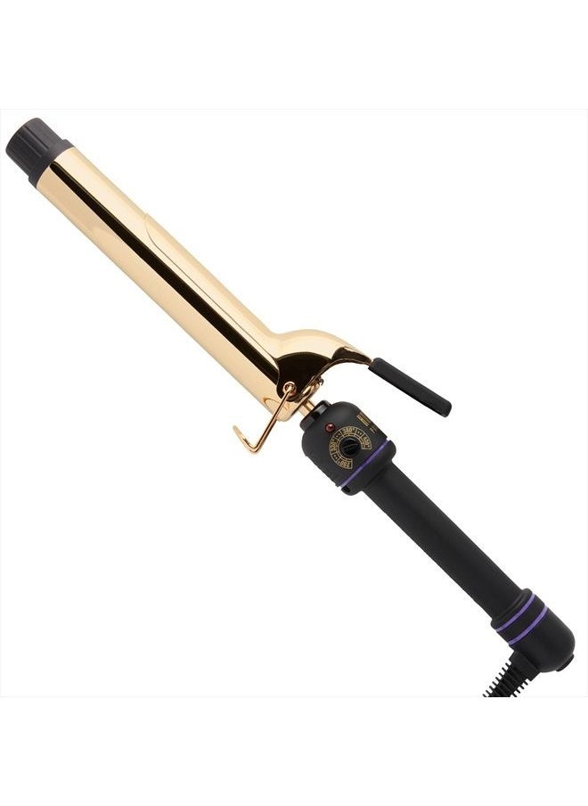 Hot Tools - Pro Artist 24K Gold Extra Long Curling Iron/Wand | Long Lasting Defined Curls, (1-1/4 in) - Image 1