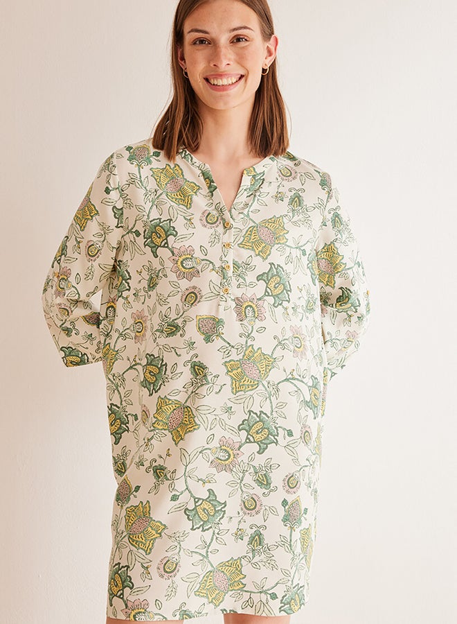 women'secret Floral Beach Cover-Up  - Image 3