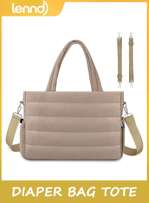 Diaper Bag Tote, Baby Diaper Tote Bags Crossbody Hospital Bag Travel Large Mommy Bag
