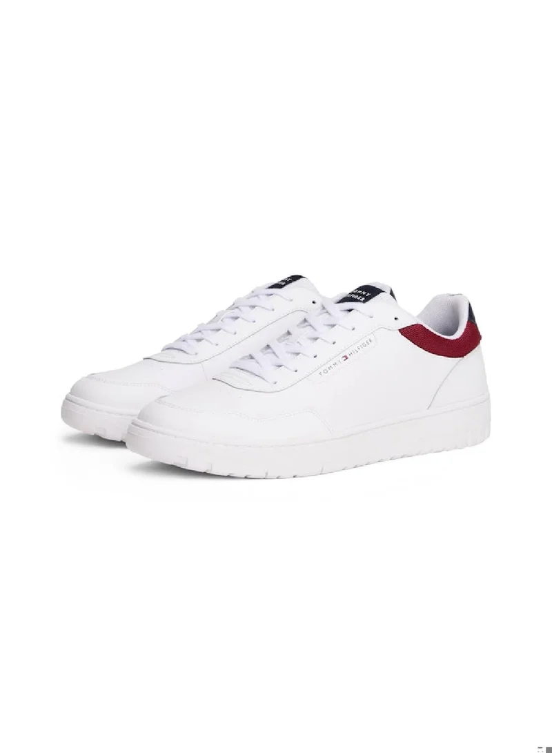 TOMMY HILFIGER Cleat Basketball Trainers With Leather
