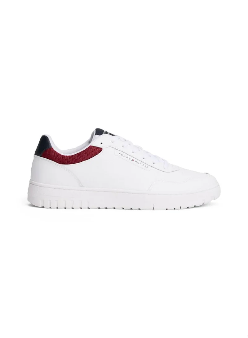 TOMMY HILFIGER Cleat Basketball Trainers With Leather
