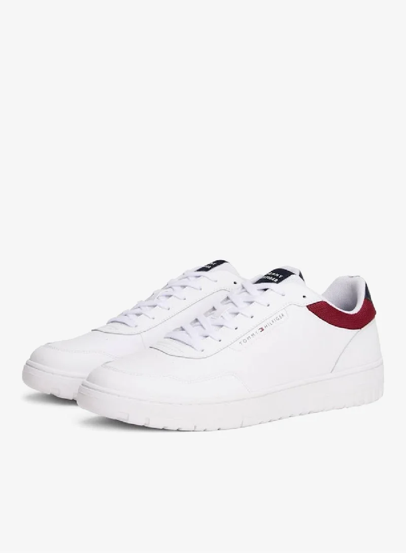 TOMMY HILFIGER Cleat Basketball Trainers With Leather