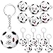 Arrowbash 12 Pcs Mini Funny Stress Balls Keychain Sport Face Keychain Stress Relief Squeeze Sport Balls team Gifts for Women Men Sport Team Players Party Favor Birthday GiftSoccer - Image 2