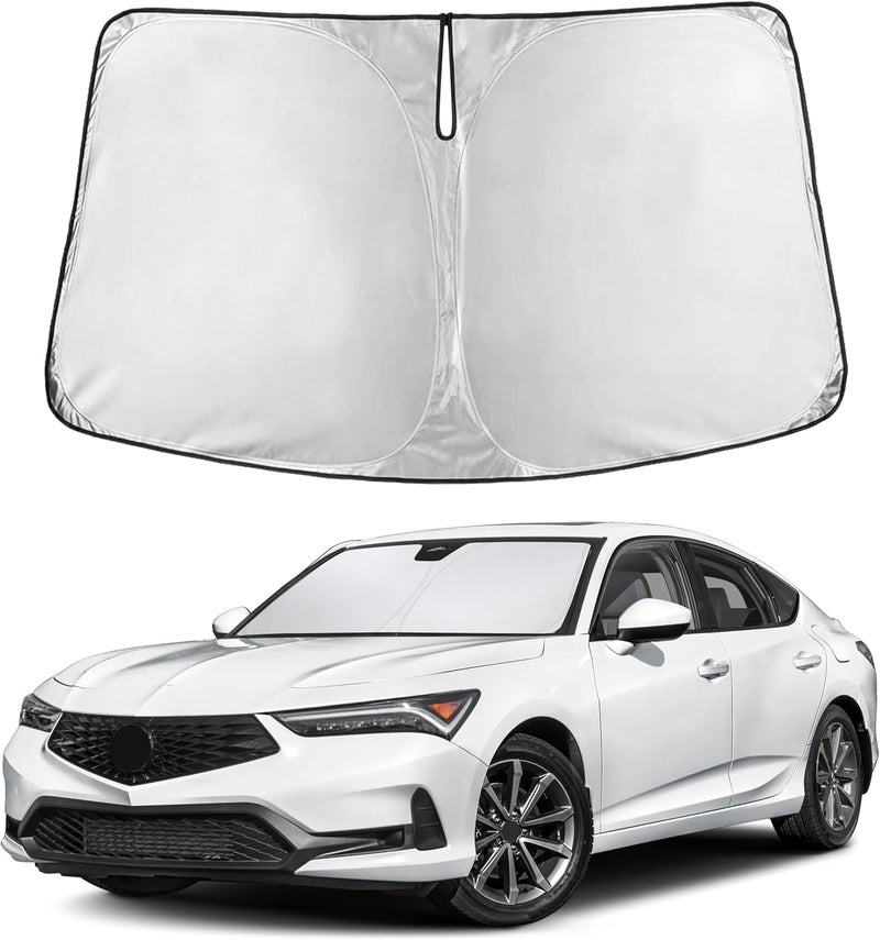 إيكونور واقي شمسي للزجاج الأمامي من لسيارة Acura Integra 2023 2024 2025، واقي شمسي للزجاج الأمامي والنافذة، حاجب وحامي من الأشعة فوق البنفسجية والحرارة، إكسسوارات سيارة - Image 1