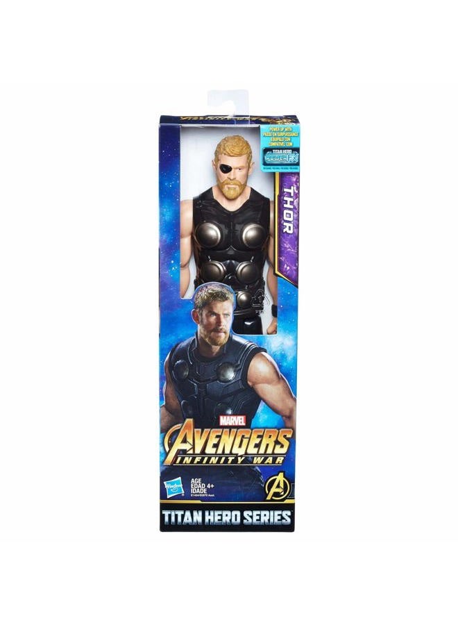 AVENGERS Marvel Infinity War Titan Hero Series Thor with Titan Hero Power FX Port - Image 1