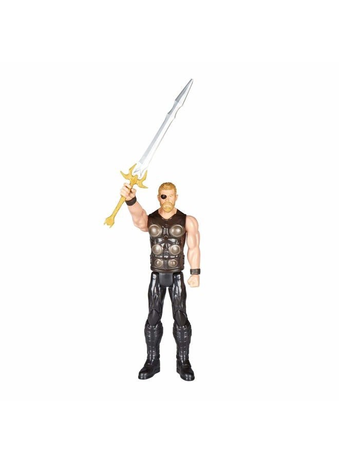 AVENGERS Marvel Infinity War Titan Hero Series Thor with Titan Hero Power FX Port - Image 4