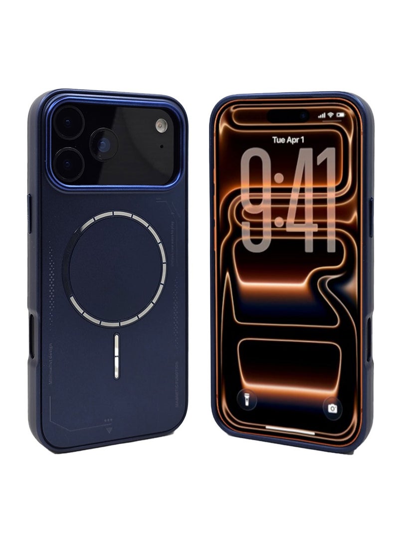 BlueFire Premium Magnetic Shockproof Case for iPhone 17 Pro Max with MagSafe Compatibility, Ultra-Slim TPU+PC Hybrid Protective Cover, Anti-Scratch, Drop Protection, Wireless Charging Support - Image 1