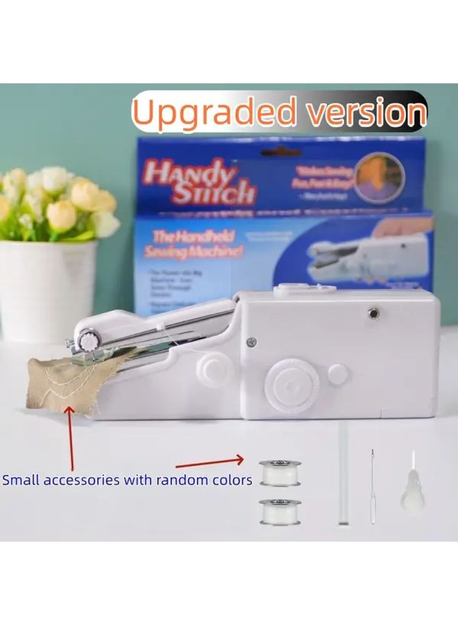 Upgraded Blanc Handheld Sewing Machine With Free Arm Automatic Threader Quick Stitching - Image 1