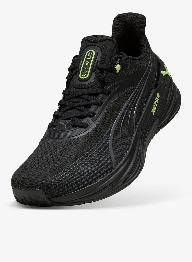 Puma PUMA Black-Sunny Lime-Cool Dark Gray Activate Nitro Tr  | Best Price UAE