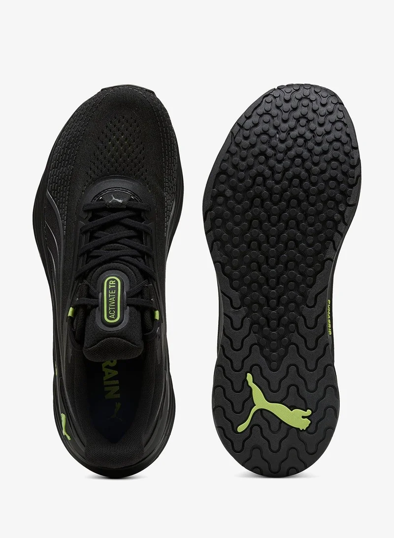 Puma PUMA Black-Sunny Lime-Cool Dark Gray Activate Nitro Tr  | Best Price UAE