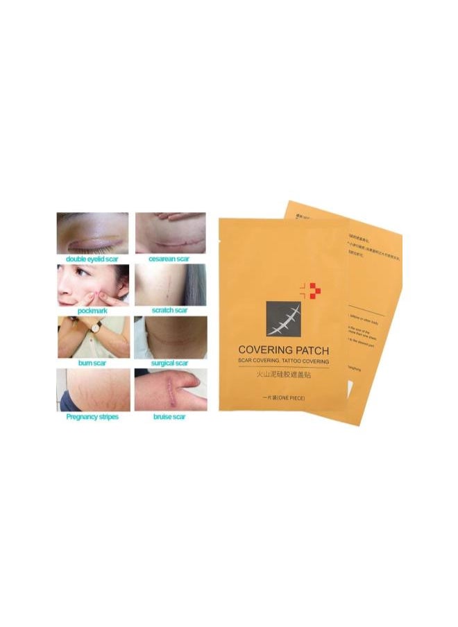 WYBOT - Disposable Skin Concealing Tape, Tattoo Cover Up Sticker Skin Scar Cover Tape, Waterproof Breathable Tattoo Scar Concealer Skin Concealing Tape Flaw Conceal Patch - Image 1