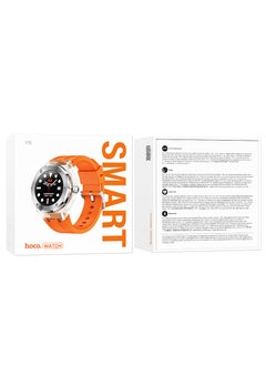 hoco. HOCO Y13 1.09inch Bluetooth 5.0 Smart Watch Stainless Steel Bezel with Crystal Case Mens Watches Suport Sleep Sports Monitoring  - Image 5