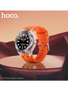hoco. HOCO Y13 1.09inch Bluetooth 5.0 Smart Watch Stainless Steel Bezel with Crystal Case Mens Watches Suport Sleep Sports Monitoring  - Image 4