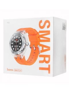 hoco. HOCO Y13 1.09inch Bluetooth 5.0 Smart Watch Stainless Steel Bezel with Crystal Case Mens Watches Suport Sleep Sports Monitoring  - Image 3