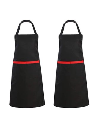 2 Pack Adjustable Bib Apron with Pockets Waterdrop Resistant Cooking Kitchen Aprons for Women Men Chef Couple BBQ Painting - pzsku/Z97E7561CCE18CF1BB9EDZ/45/_/1670002008/b5d092c9-4c68-4344-bad2-e41fd758c033