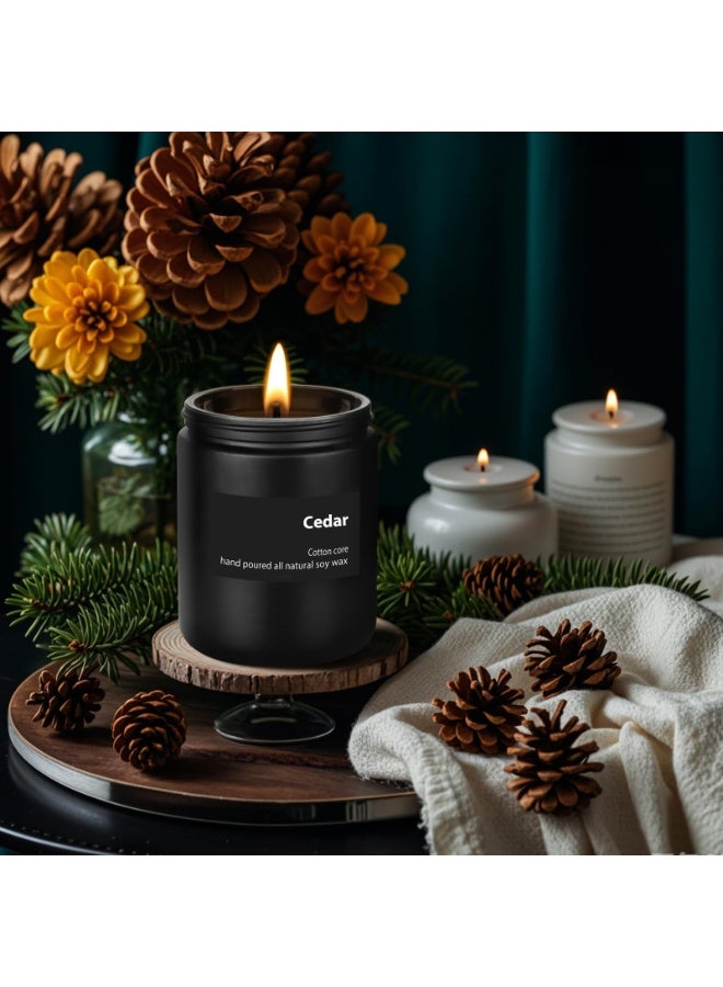SAEUYVB Scented Candles, Soy Wax Aromatherapy Candle for Relaxing and Stress Relief, Non Toxic, Slow Burning, Christmas, Birthday (sandalwood) - Image 5