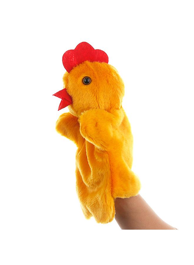 Bluejw Distribution Plush Toy Animal Hand Doll Cock Hen Doll In Stock Mixed Batch Parent-child Comfort Early Education Doll - Image 1