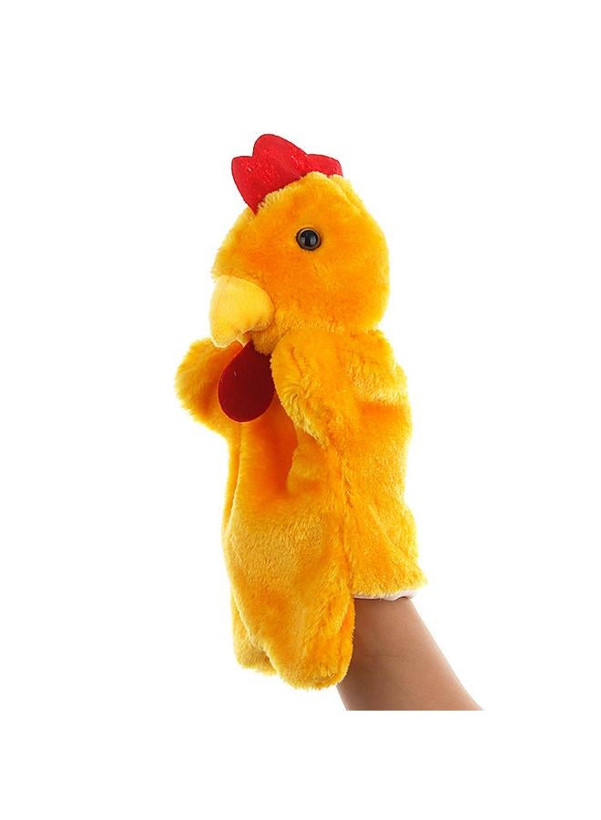 Bluejw Distribution Plush Toy Animal Hand Doll Cock Hen Doll In Stock Mixed Batch Parent-child Comfort Early Education Doll - Image 3