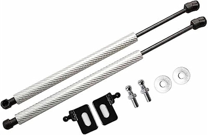 DEMULAX Purple Carbon Fiber Hood Lift Kit for Toyota Supra A80 - Image 5