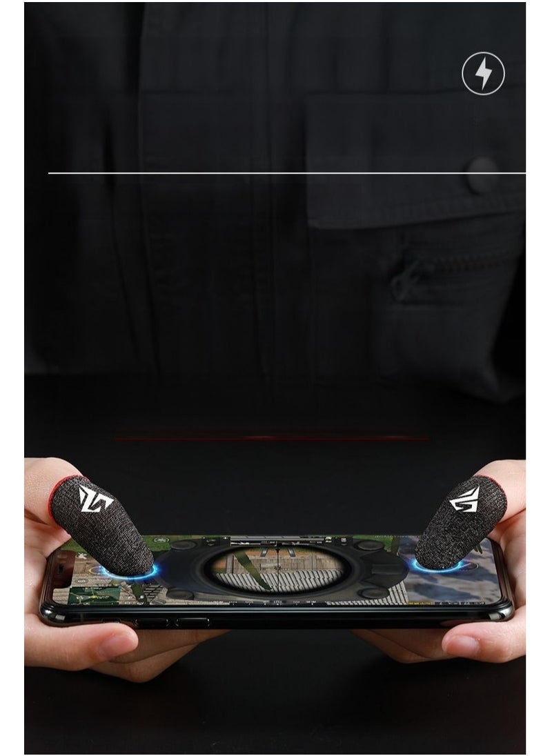 Beauenty High Quality Gaming Super Conductive Fiber Finger Cots For Mobile Gaming Ultra High Sensitivity Smooth Operation Sweat Absorbent And Odorless Breathable Seamless Finger Cots  - Image 4