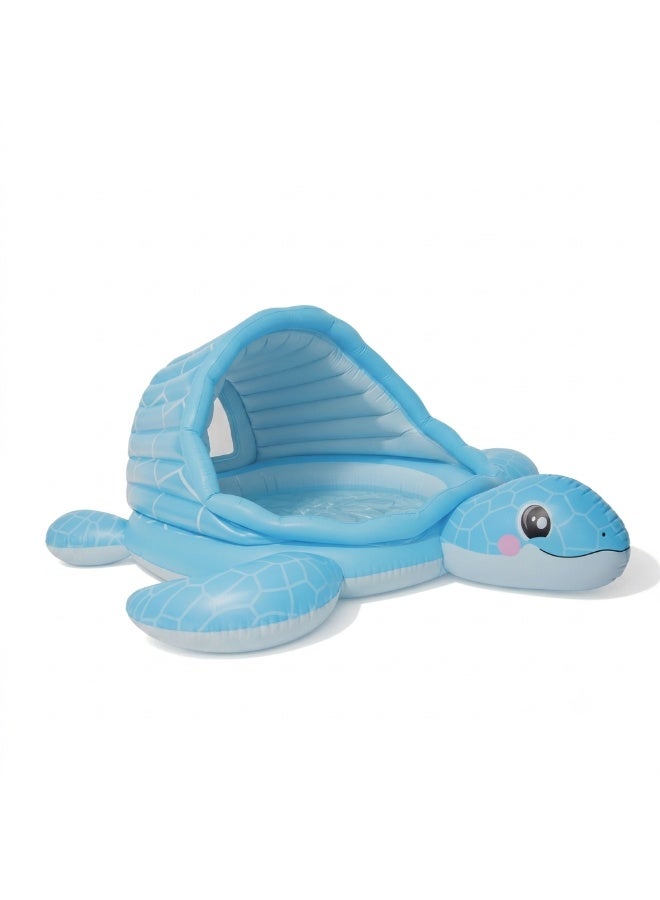 INTEX Turtle Cove Playland Inflatable Kids Pool 218x206x97cm