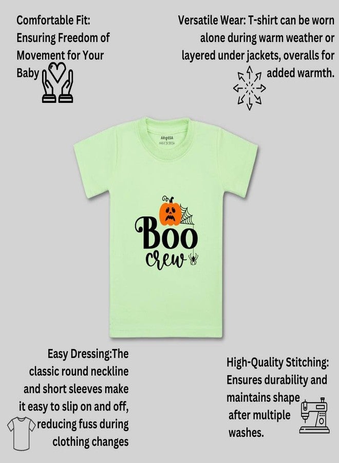 ARVESA My First Halloween TS-1140 Halloween Baby Tshirt for Kids Boys & Girls Half Sleeves Round Neck Clothes Tshirt for Kids Boys 1 Months to 6 Years Dress - Image 3