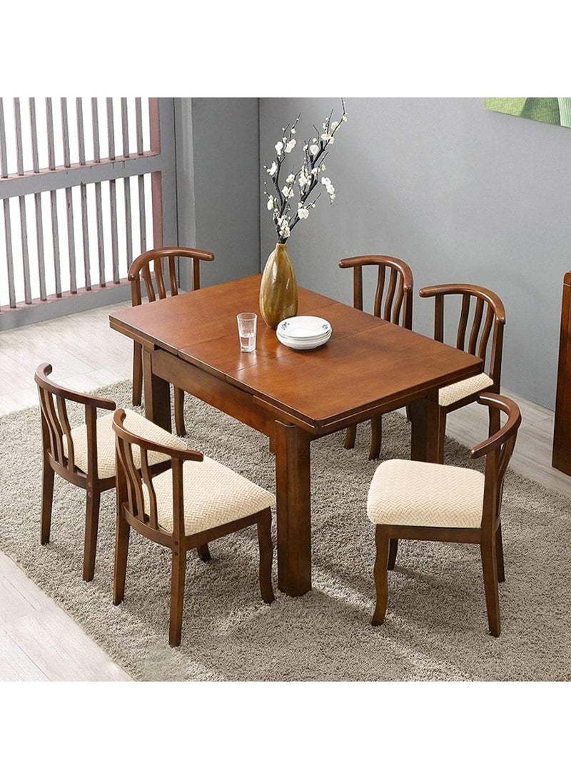 Protect Your Dining Chair with Quality Seat Covers These seat covers shield your leather wooden or fabric chairs from scratches ensuring their longevity and maintaining their appearance - Image 2