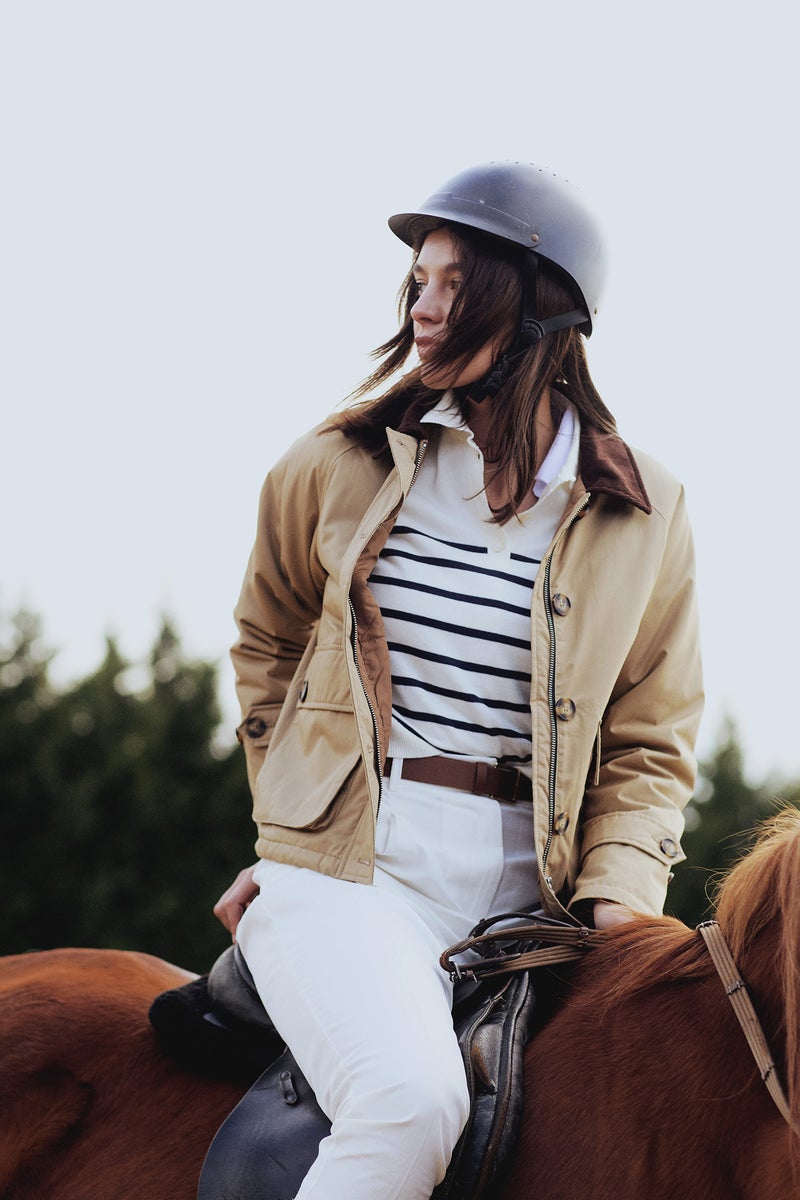 DeFacto Woman Regular Fit Polo Collar Knitwear Pullover - Image 1