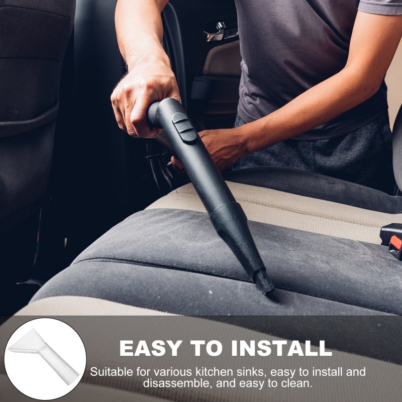 Vacuum Cleaner Nozzle: Universal Attachment Crevice Tool for Wet Dry Vacuums - Portable Cleaner Accessories for Floor and Car Detailing - Image 3