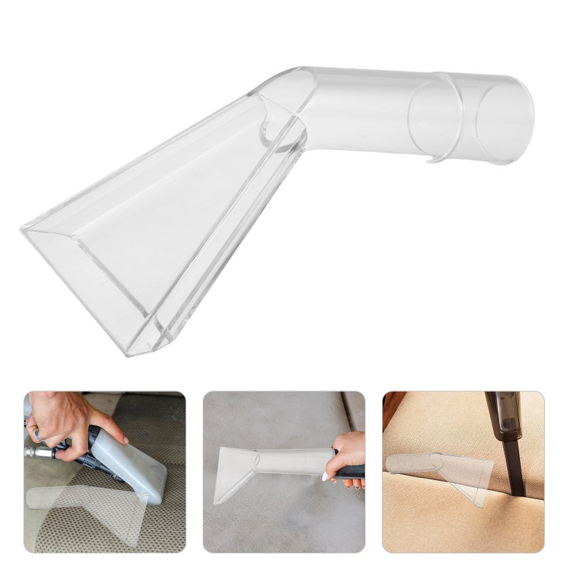 Vacuum Cleaner Nozzle: Universal Attachment Crevice Tool for Wet Dry Vacuums - Portable Cleaner Accessories for Floor and Car Detailing - Image 1