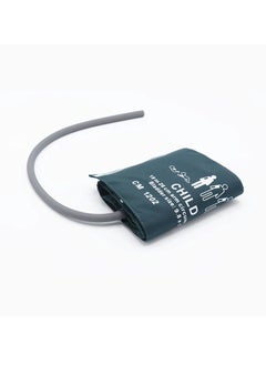 BIONEX Reusable Blood Pressure Cuff Single Tube Pediatric Use 18 - 26 cm Arm Circumference Dark Green With Bag  - Image 1