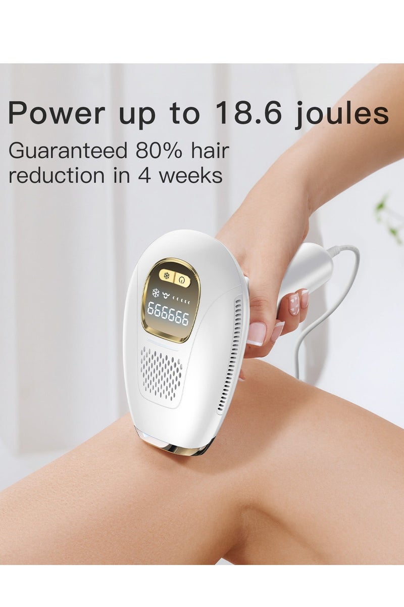 Home Laser Hair Removal Machine | Remove Hair, Live With Confidence | Self Care Portable IPL Epilator Permanent Hair Removal Device - Ice Cooling - Image 4